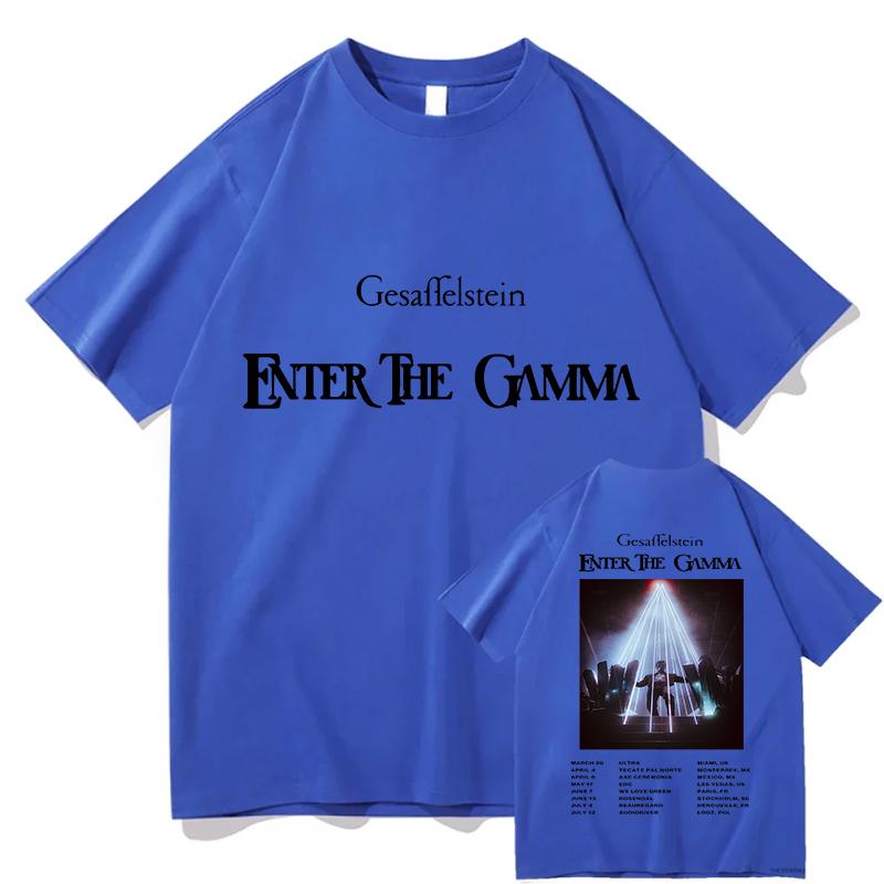 2026 Gesaffelstein Enter The Gamma TShirt Unisex Fashion Funny Summer Vintage Casual Aesthetic Spring Summer Short Sleeve Tops