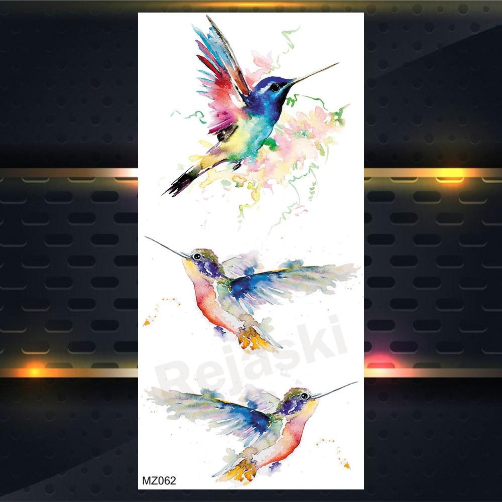 Временные татуировки с изображением орла для мужчин и женщин, волк, черное животное, татуировка, тигр, лесной лось, геометрия, гора, поддельные татуировки, скорпион, руки, руки