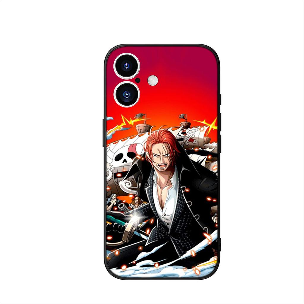 ONE Shanks PIECES Luffy Zoro Cover Phone Case for Apple iPhone 17 16 15 11 Pro XS Max XR 6 7 8 Plus + SE 2020 5 16E