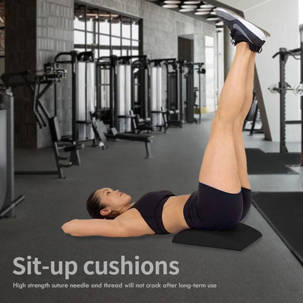 Foldable Sit Up Ab Mat Tailbone Protector Fitness Mat Durable Ab Trainer  for GYM