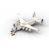 Antonov An-225 Transport Aircraft Building Block Military Aircraft Model Assembly Toy Compatible Set