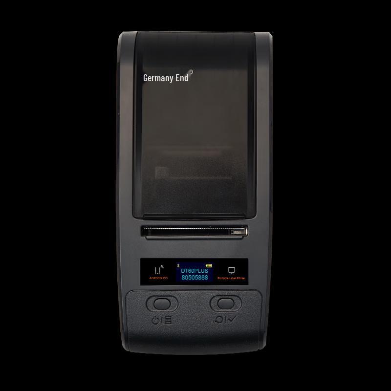 Ручной Bluetooth-термотрансферный принтер этикеток для кабелей Detong, штекер CN (адаптер в комплекте)