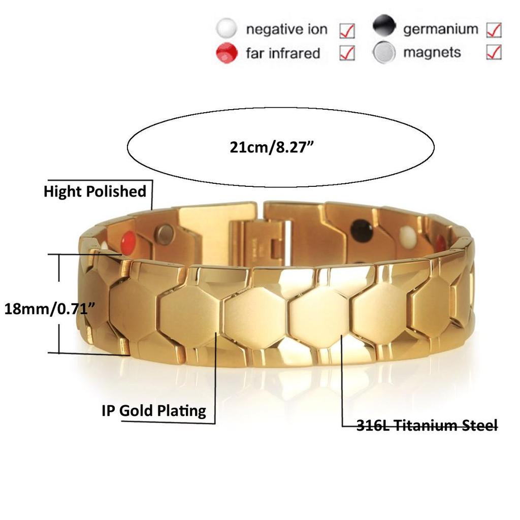 4 в 1 Магнитный медицинский браслет для похудения терапия акупунктурные точки антицеллюлитный браслет