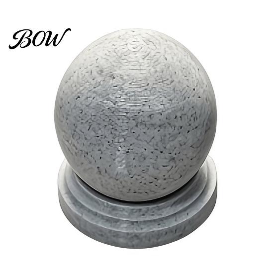 Mini Screw Storage Case 3D Printed Stone Ball Box, Threaded Sphere Container for Unique Desktop Solution Desk, Round Organizer Jewelry, Home