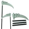 Birthday Gifts Red Fork Devil Props Cosplay Accessory Trigeminal Sickle Toy Simulation Trigeminal