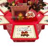 3D Pop-Up Christmas Cards with Envelope Folded Holiday Greeting Cards Cute Santa Claus Gift Card for Friends Children Family