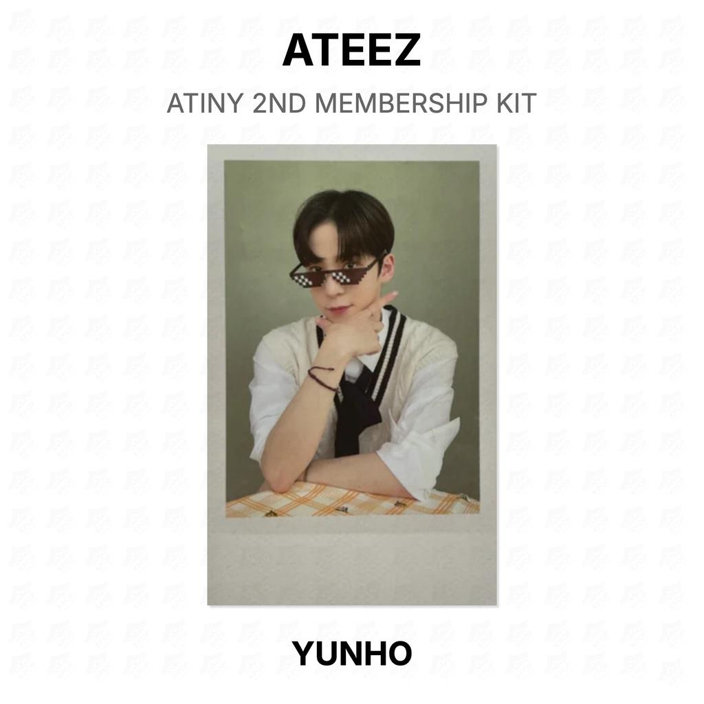 ATEEZ ATINY 2-й Набор Члена Клуба Официальная Фотокарточка