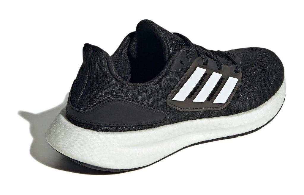 adidas Pure Boost Беговые износостойкие дышащие низкие детские беговые кроссовки Черные Подростковые ID8480