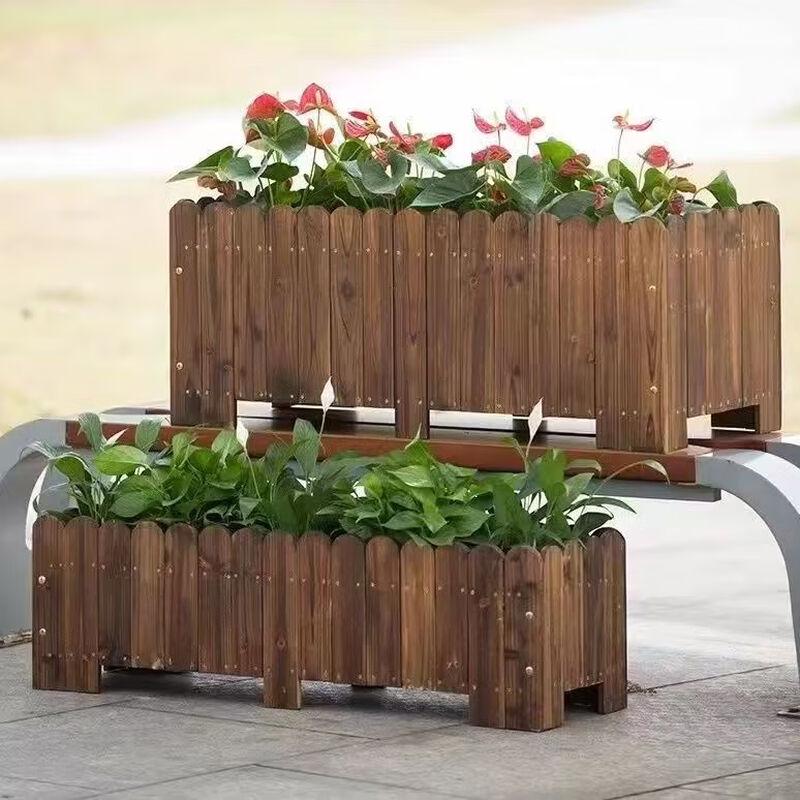 Chenchuang Large Anti-corrosion Wooden Planter Box