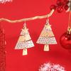 Hot Christmas earrings in Europe and America, long earrings, party carnival, high-end exaggerated earrings, earrings, earrings.