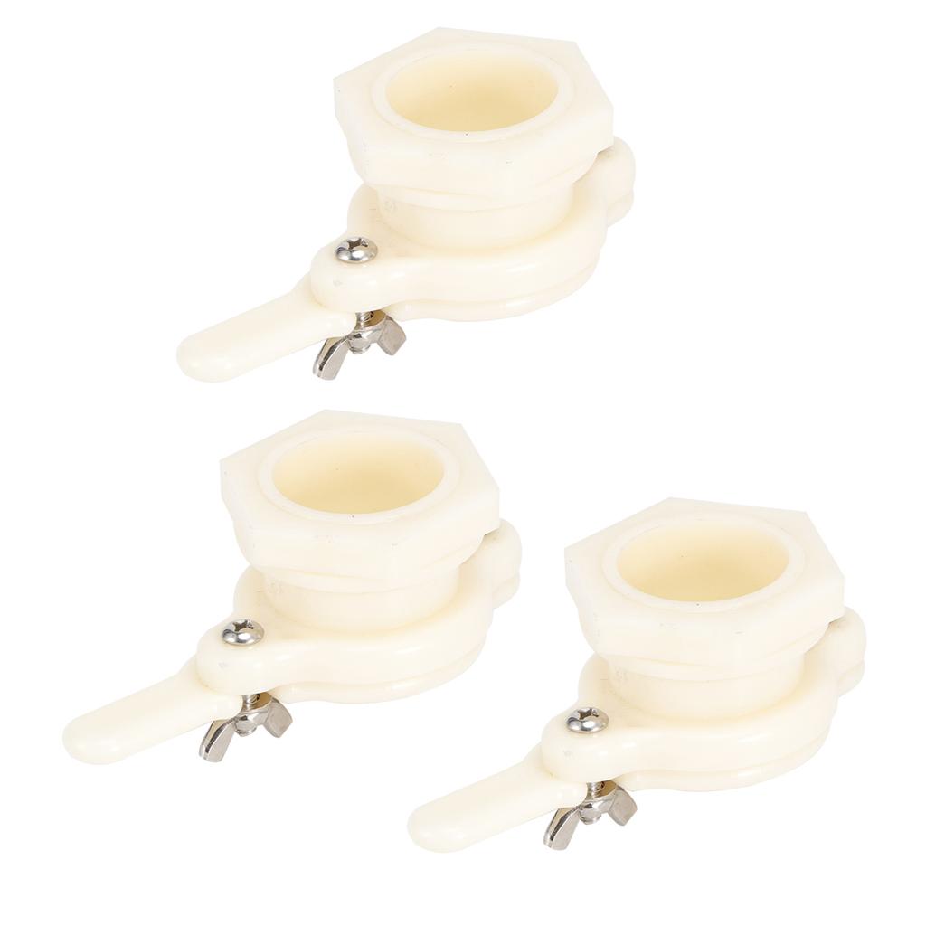 3Set Honey Tap Gate Valve Tools Honey Extractor Accessory Beekeeping Equipment Supply