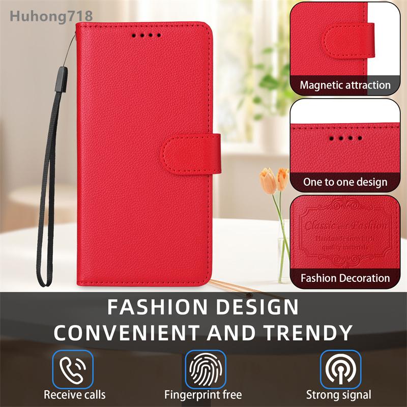 For Realme 7i 12 Plus 12X 13 Pro 14 14T 14X Neo 7X Note 50 60 P3 4G 5G Wallet Phone Case Card Slot Stand Cover Casing