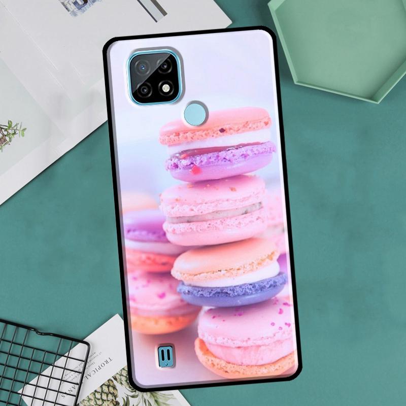 Десерт торт макароны милый для OnePlus 10 Pro 9 Pro 8T 9R Nord2 чехол для Realme 9 8 Pro 8i 9i C35 GT Neo 2 3 Master