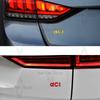 Эмблема Dci для Dacia Duster Spring Lodgy Logan Mcv 2 Sandero Megane MK3 Clio MK4 Металлическая эмблема 3D наклейки Наклейка на багажник кузова автомобиля ZZ26