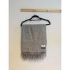 Used Acne Studios Large Scarf Stole Gray Virgin Wool