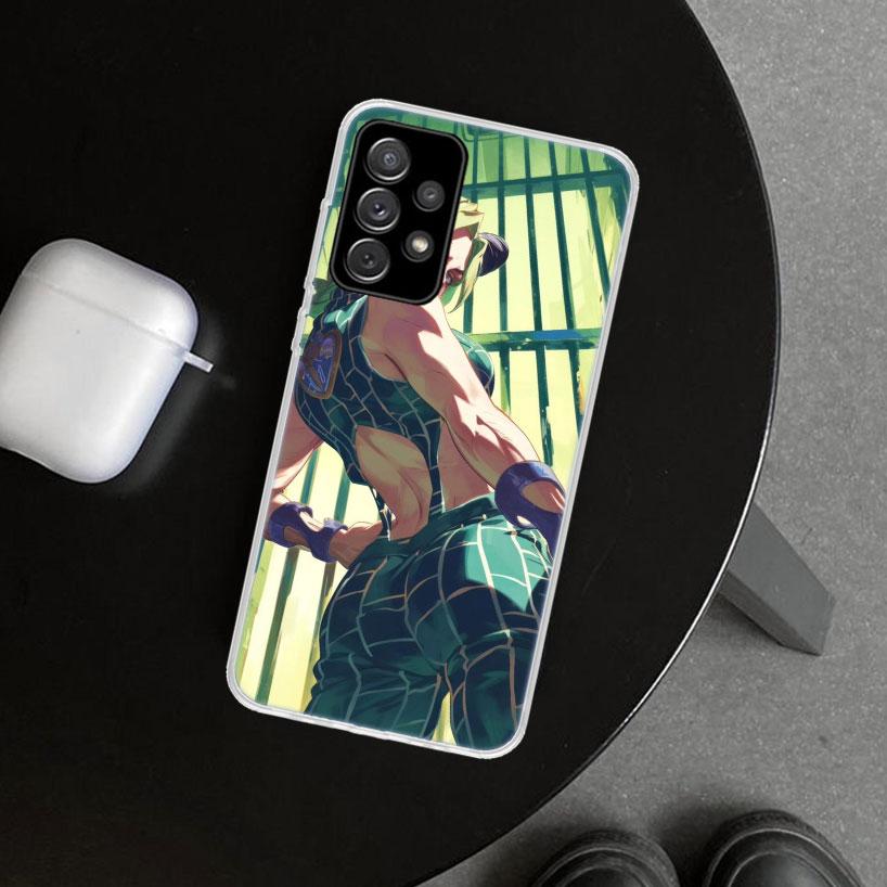 Чехол для телефона JoJo's Bizarre Adventure Джолин Куджо для Samsung Galaxy A12 A22 A32 A52 A72 A02S A51 A50S A31 A20S A10S Note 2