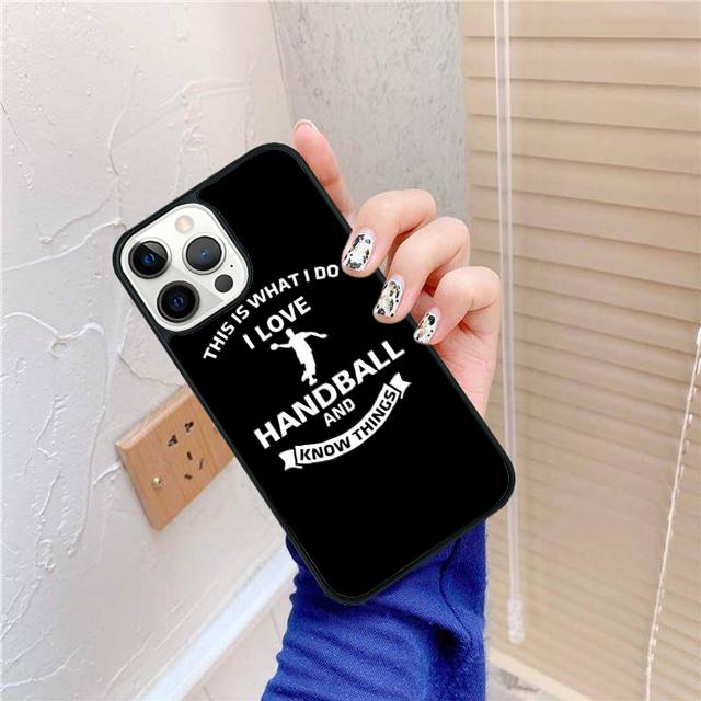 Eat Sleep Handball Repeat phone Case Cover For iPhone 17 Air 16 15 14 Plus apple 16 11 12 13 Pro Ma coque