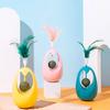 Игрушки для кошек с натуральной кошачьей мятой Пластиковая интерактивная игрушка для кошек Чистка зубов и уход за полостью рта Качающаяся игрушка для домашних кошек,