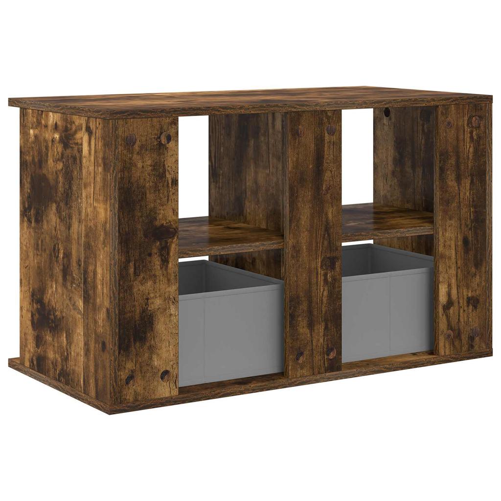 TV Stand with Drawers Smoked Oak 79 x 40 x 48 cm