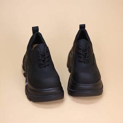 Женские туфли дерби на толстой подошве в стиле ретро - Осень 2025, Британский панк-стиль