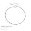 eManco Simple Women's Ball Chain Bracelet Bracelet New Layered Thin Beads Accessories Stainless Steel Jewelry Gifts Wholesale