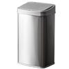Мусорный бак Air Rhizome 50 литров с датчиком NINE STARS, автоматический пылесборник 50 л, обычный тип, серебристый, открывается/закрывается