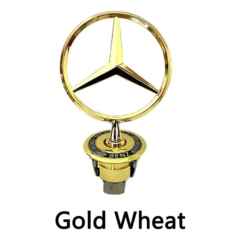 1 шт. 44 мм 57 мм 74 мм Металл Для Mercedes Benz Передний Капот Головной GLA GLB GLC GLE E200 E260 E300 Значок Эмблема Аксессуары