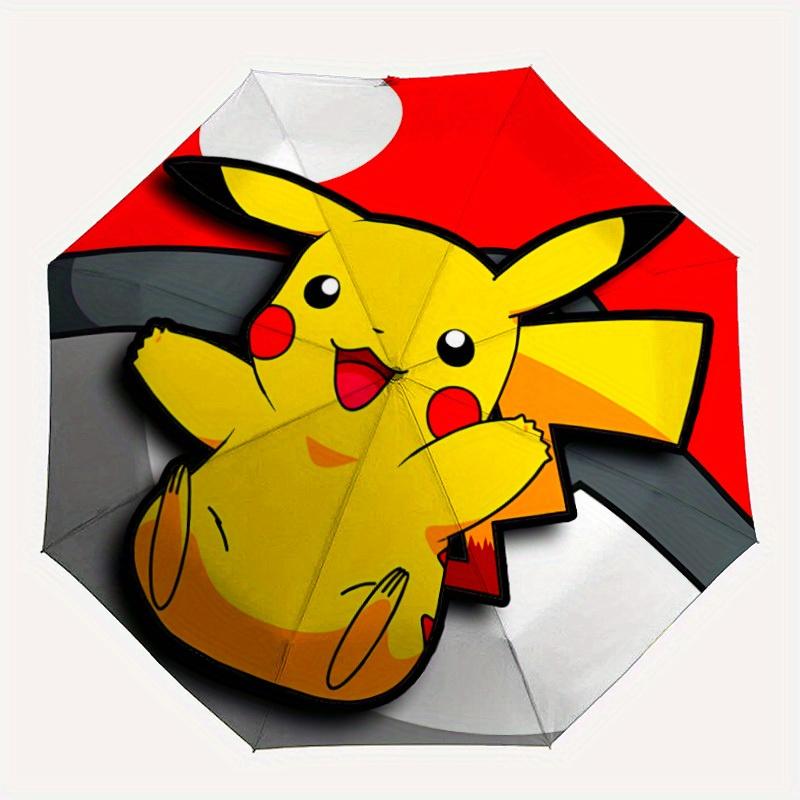 1 шт. Ветрозащитный автоматический зонт Pokémon, легкий, для женщин/мужчин, идеальный рождественский подарок 0811240
