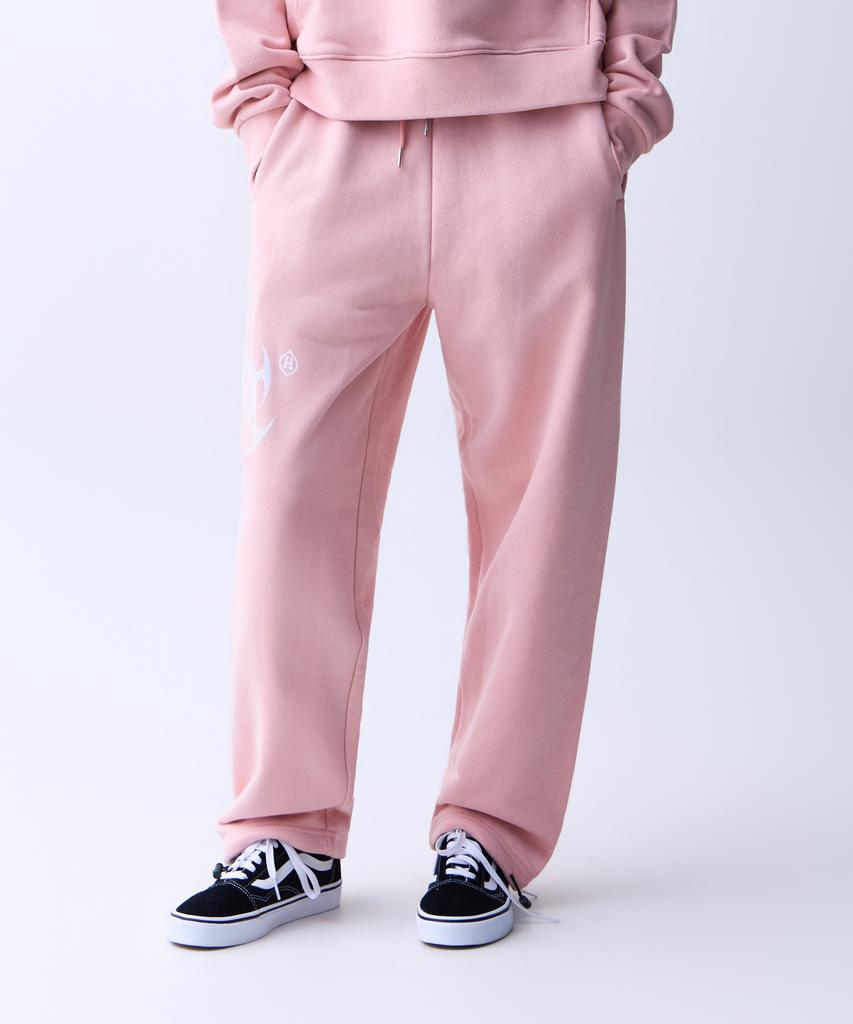 ADERNM Dark Bat Logo Sweatband Pants Pink