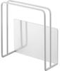 Yamazaki Jitsugyo 5138 Magnetic Cutting Board Stand White Approx. W13.5XD5.5XH14cm Tower Floating Storage Easy Installation
