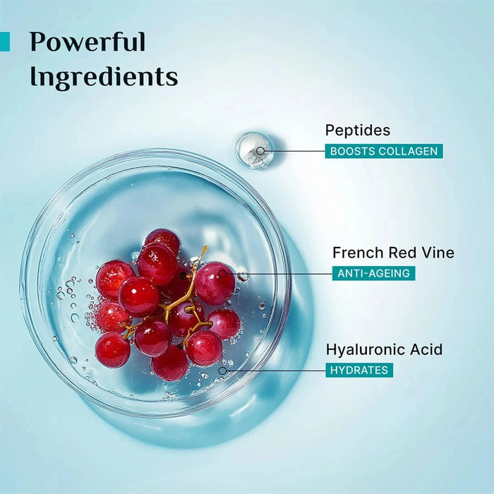 Pilgrim Red Vine Face Serum for Anti-Ageing, 30ml Each (Pack of 2)