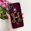 For Infinix Hot 10 Case Cover Luxury A-Z Letters 2D Painted Silicone Bumper For Infinix Hot10 X682B X682C Casing
