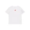 Casual Sport Round Neck Flame Red Lips Short Sleeve T-Shirt Women Tops White DB9819-100