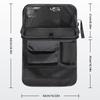 Multi-Pockets with Foldable Table Tray Kick Mats Car Backseat Storage Bag  Tidying