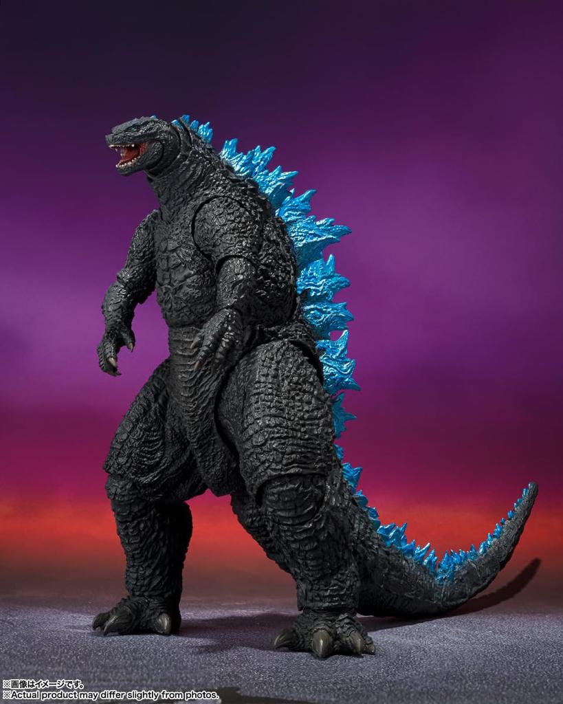 TAMASHII NATIONS Monster Arts GODZILLA FROM GODZILLA X THE NEW EMPIRE Godzilla X Kong New Empire Approximately 160mm PVC Painted Movable Figure S.H.
