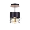 Ceiling Lamp 1xE27 CASA BLACK WOOD