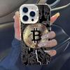 Чехол для Apple iPhone серии 12-17 в тематике Bitcoin: Дизайн «Стань богатым»