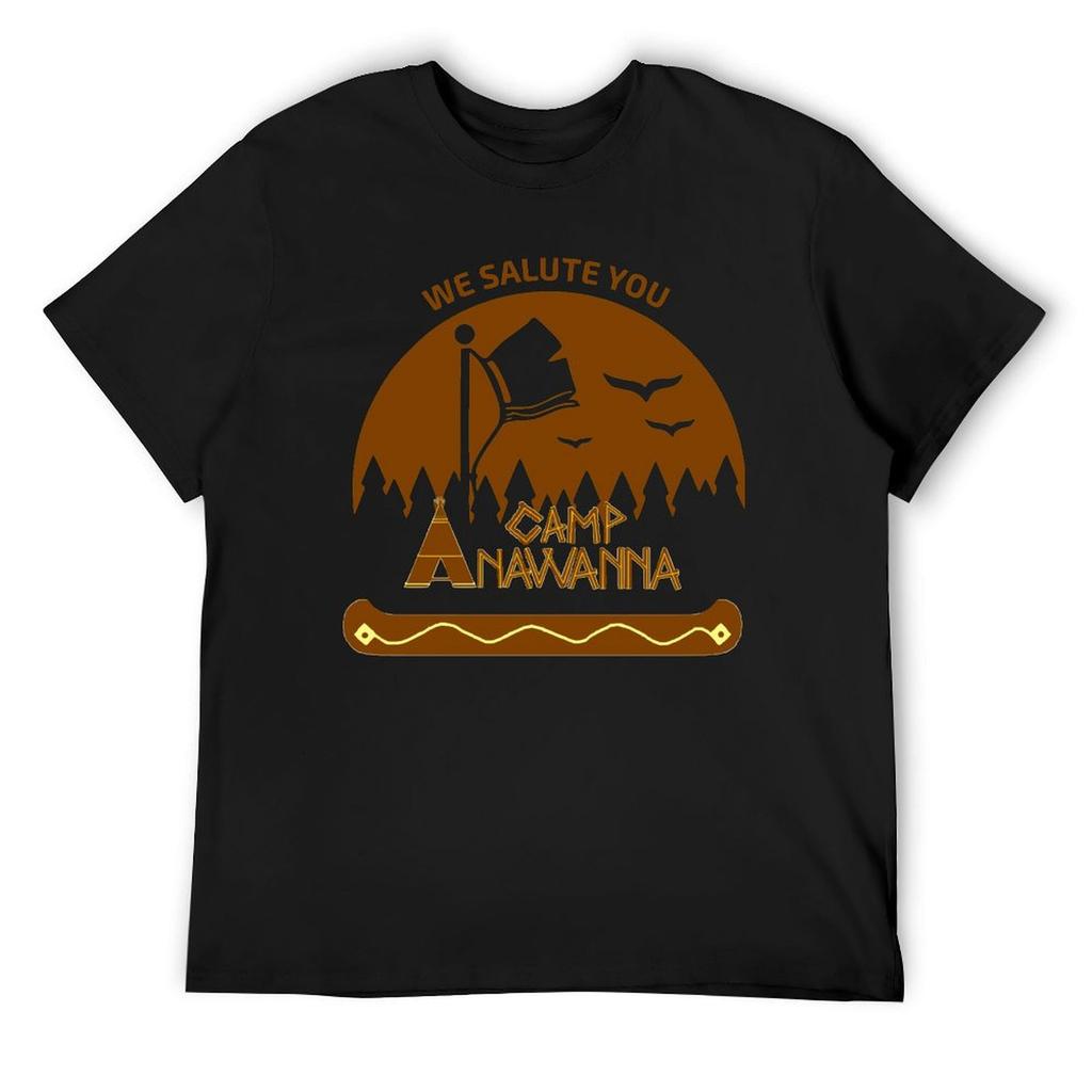 Camp Anawanna We Salute You T-Shirt Customs Design Your Own Tops T Shirts Men