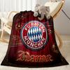 Bayern Munich Fan Gear Customize Your Name Blanket Cozy Personalized Blanket Ultra-Soft Throw For Livingroom Bedding Chair Seaside