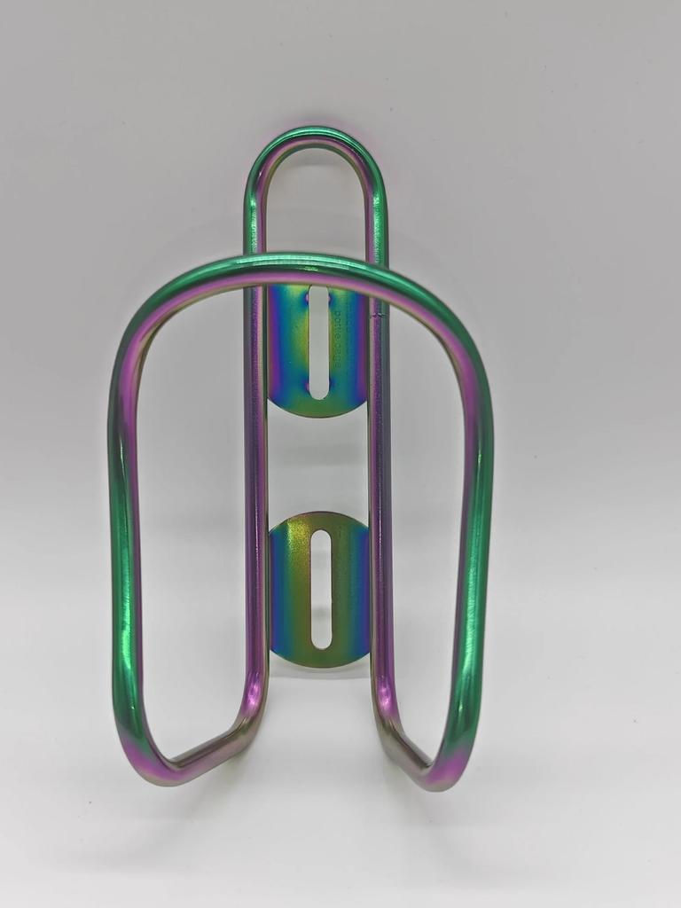 Вакуумное покрытие Черный Синий Золотой Титан Сверхлегкий Держатель для бутылки с водой с бесплатными титановыми болтами M5 для велосипедной езды