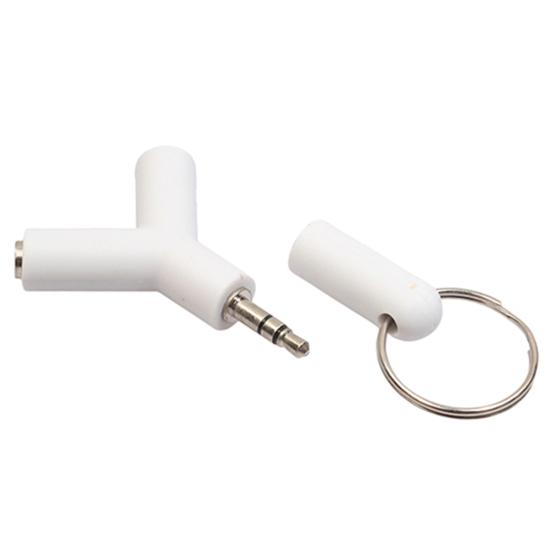 3,5 мм Наушники Наушники Штекер на 2 Аудио Разветвитель Гнездо Y-образный Стерео Адаптер