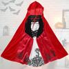 Костюм Красной Шапочки для взрослых, платье для косплея + плащ, нарядная вечеринка, ночной клуб, королева, Хэллоуин, фантазийные платья, комплект карнавальных костюмов феи