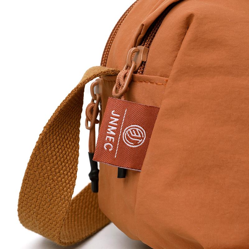 Женская наплечная сумка однотонная сумка кроссбоди водоотталкивающая нейлоновая сумка