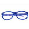 Plastic Transparent Plastic Glasses Transparent Colorful Doll Glasses  Children Toy