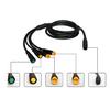 Кабель для электровелосипеда 1T4, 1 гнездо на 4 штекера, удлинитель жгута проводов питания