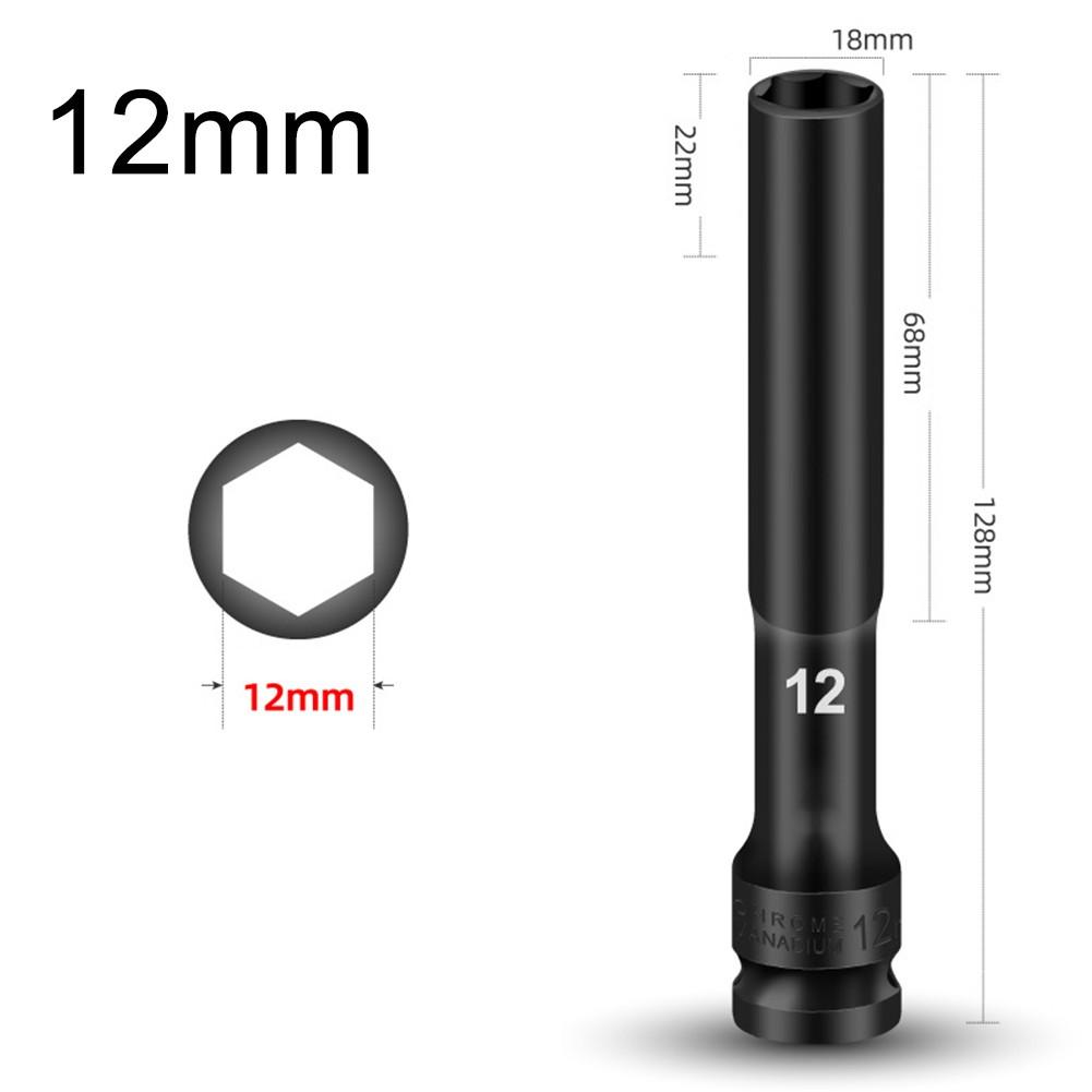 1/2\" Adapter Hex Socket 8-24mm Nut Driver Screwdriver Socket