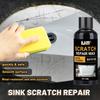 KJM Multi-Purpose Scratch Repair Wax for Bathtubs, Toilets, Ceramic, Acrylic, Resin & Metal - Fast-Acting Scratch Remover & Rest