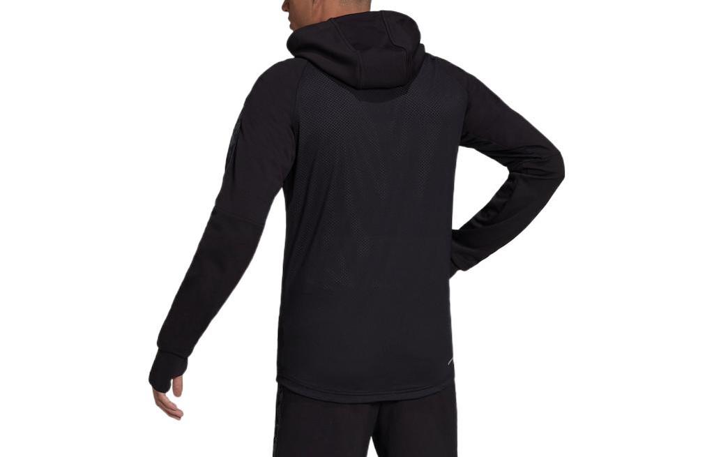 Adidas Jackets Men's Black Hooded Moderate Other GV5302