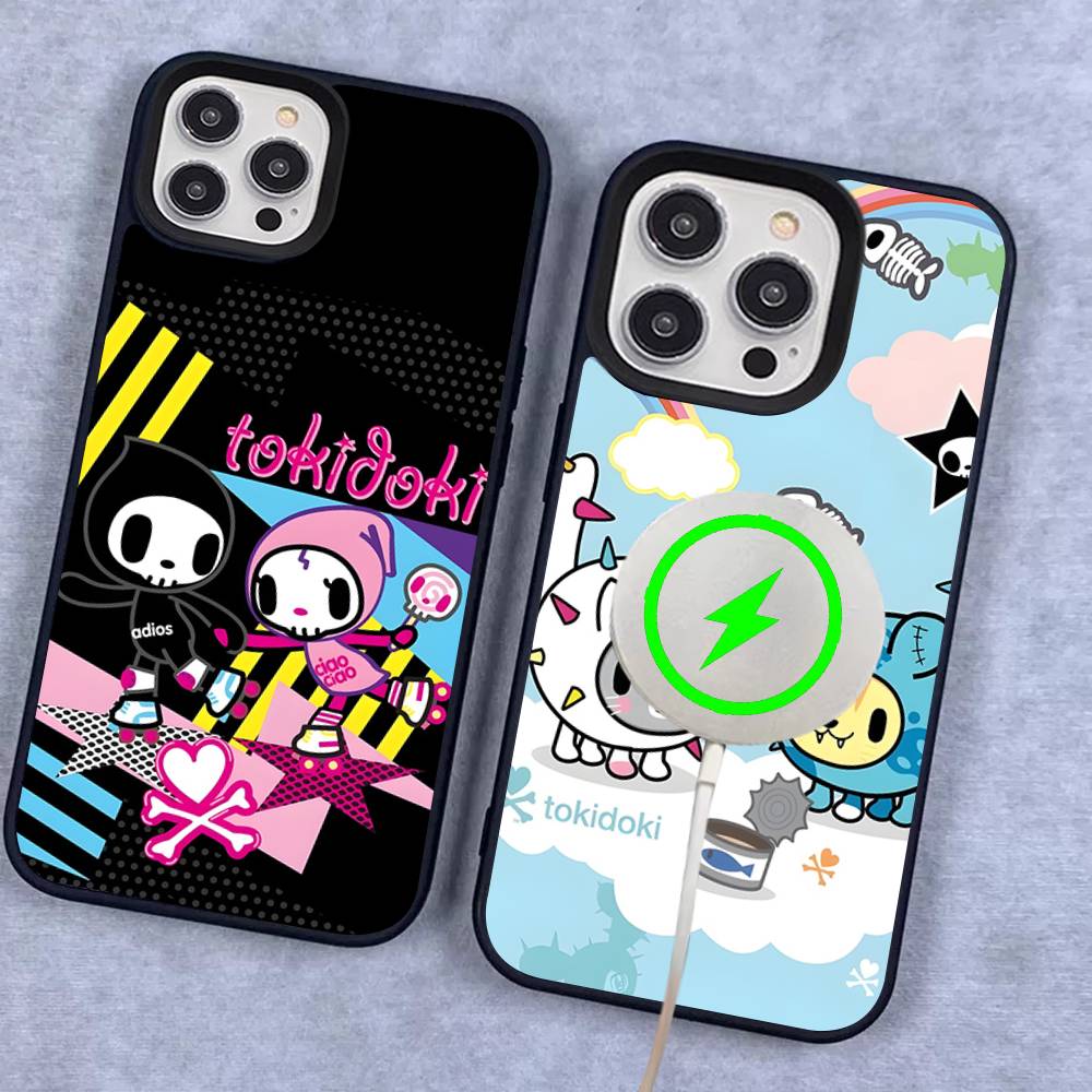 H-Hazbin Hotel Ангел Для Magsafe Магнитный Беспроводной Для IPhone 16 15 14 13 12 11 17 Pro Max Plus Чехол для Телефона