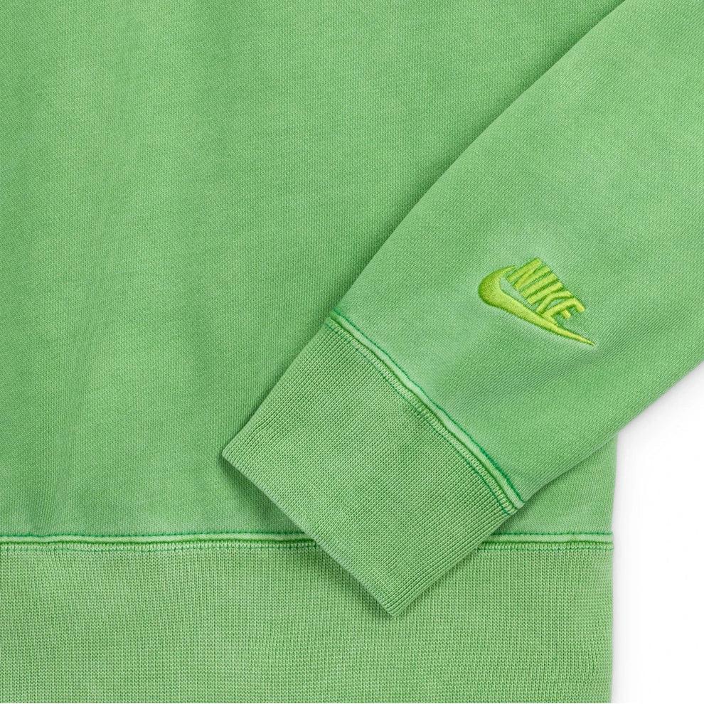 Nike Флисовая толстовка X Nigo NRG Crew, зеленая, унисекс, уличная, FV5941-310